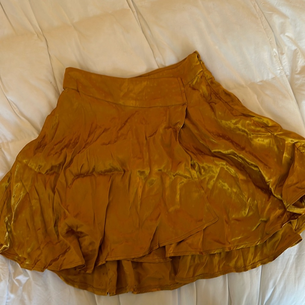 Gold Star Free People Skirt